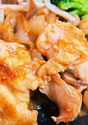 【簡単】鶏もものステーキ風-レシピのメイン写真