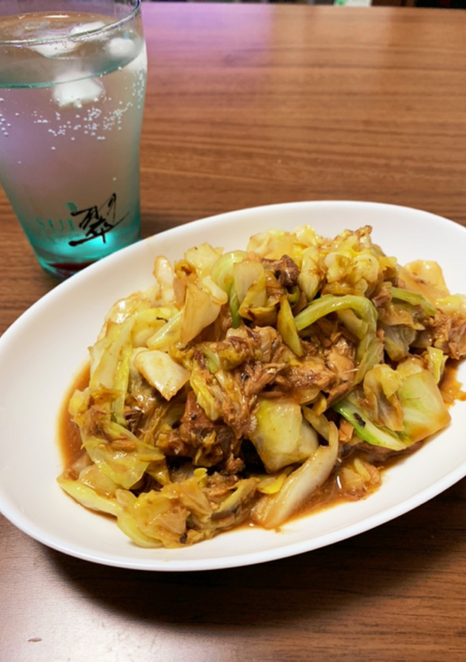 鯖缶とキャベツだけ！簡単回鍋肉風-レシピのメイン写真