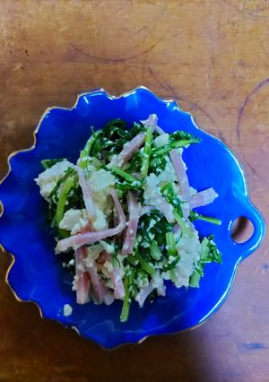 水菜と豆腐のサラダ-レシピのメイン写真