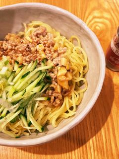 ジャージャー麺(かた焼きor生麺)-レシピのメイン写真