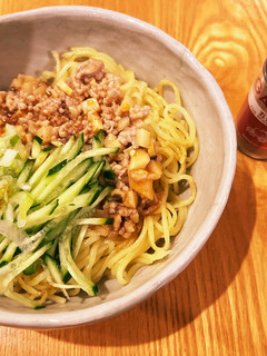 ジャージャー麺(かた焼きor生麺)-レシピのメイン写真