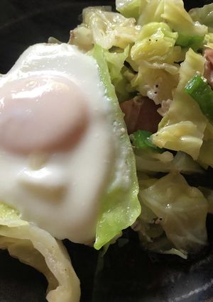 お野菜たっぷりの巣ごもりたまご-レシピのメイン写真
