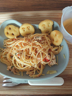 離乳食完了期〜幼児食 トマトスパゲティ-レシピのメイン写真