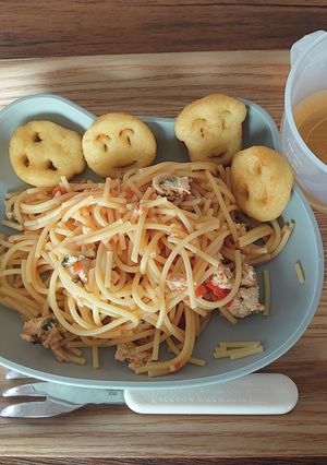 離乳食完了期〜幼児食　トマトスパゲティ-レシピのメイン写真