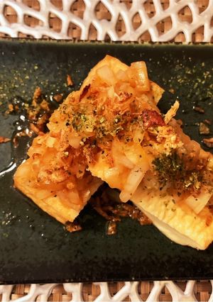 厚揚げのW玉ねぎ油淋鶏風-レシピのメイン写真
