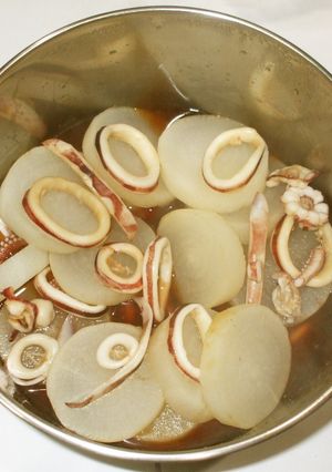 イカ大根♪緊張不安めまい耳鳴りに簡単薬膳-レシピのメイン写真