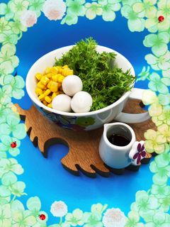 ✨サラダにうずらの卵(*^◯^*)✨-レシピのメイン写真
