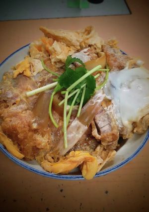最後の晩餐のカツ丼！❨(@≧↺≦@)❩ノ-レシピのメイン写真
