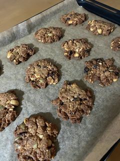米粉とナッツとドライフルーツ簡単クッキー-レシピのメイン写真