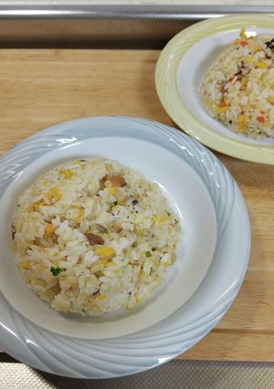 春休みの息子達へ♡焼き飯ランチ-レシピのメイン写真