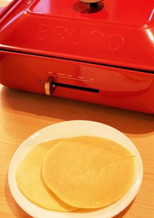 混ぜるだけのたまごふわふわパンケーキ-レシピのメイン写真
