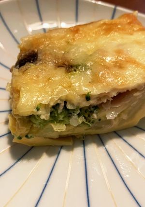 色々野菜のキッシュ風　#米粉活用　-レシピのメイン写真
