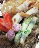 余った焼売の皮で、巻き巻き♪おつまみ♡