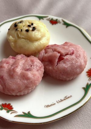米粉活用さつまいも蒸しパン-レシピのメイン写真