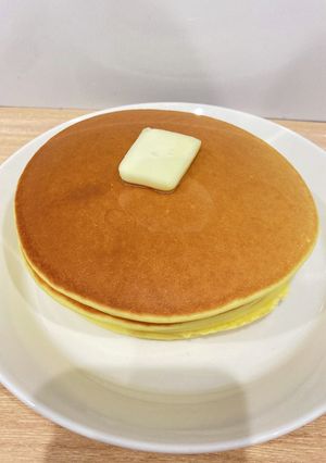 グルテンフリーの米粉パンケーキ-レシピのメイン写真