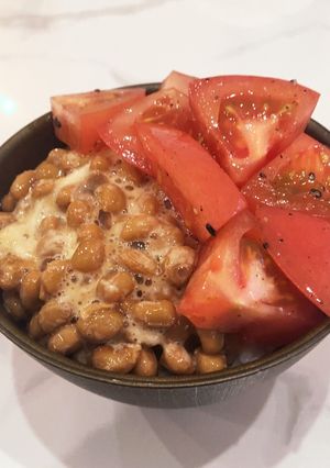 トマト納豆ごはん-レシピのメイン写真