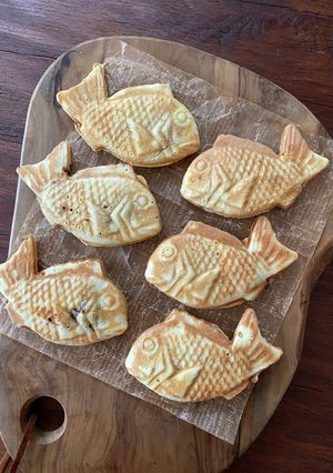 米粉でモッチリ♪たい焼き-レシピのメイン写真
