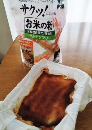 米粉活用！超簡単なのに絶品チーズケーキ♬-レシピのメイン写真