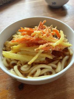 じゃがいもかき揚げうどん-レシピのメイン写真