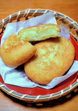 米粉とさつま芋の揚げだんご-レシピのメイン写真