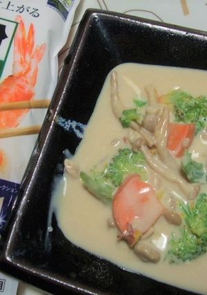 米粉使用 鍋キューブ消費のクリーム煮-レシピのメイン写真