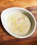 サーモンと白菜のクリーム煮　離乳食保存