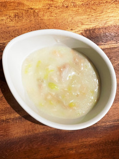 サーモンと白菜のクリーム煮 離乳食保存-レシピのメイン写真