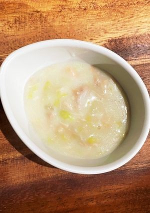 サーモンと白菜のクリーム煮　離乳食保存-レシピのメイン写真