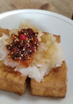厚揚げのHIFUMIラー油のせ-レシピのメイン写真