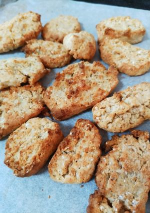 米粉とオートミールのノンオイルクッキー-レシピのメイン写真