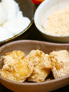 米粉とはったい粉であべかわ団子♪-レシピのメイン写真