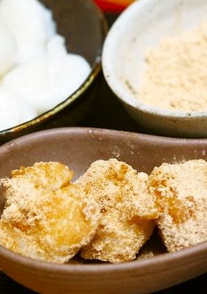 米粉とはったい粉であべかわ団子♪-レシピのメイン写真