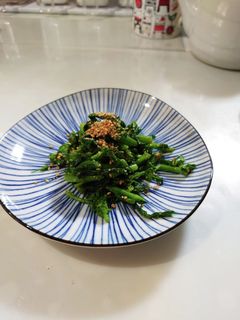 簡単菜の花のごま和え-レシピのメイン写真