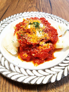 もっちもち♡米粉のトマトソースニョッキ-レシピのメイン写真