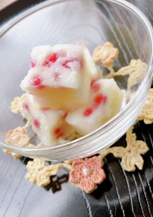 いちごとクリームチーズの米粉ういろう♪-レシピのメイン写真