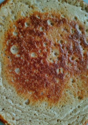 米粉でもちもちプロテインパンケーキ-レシピのメイン写真