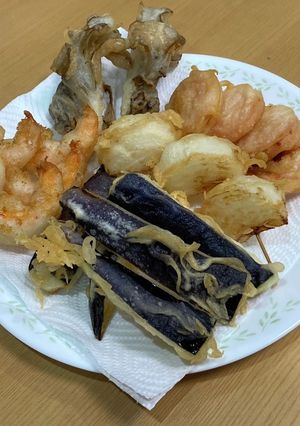 ずぼらの米粉てんぷら(天つゆ)-レシピのメイン写真