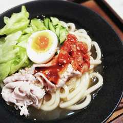 ☆簡単☆冷やしキムチうどん-レシピのメイン写真
