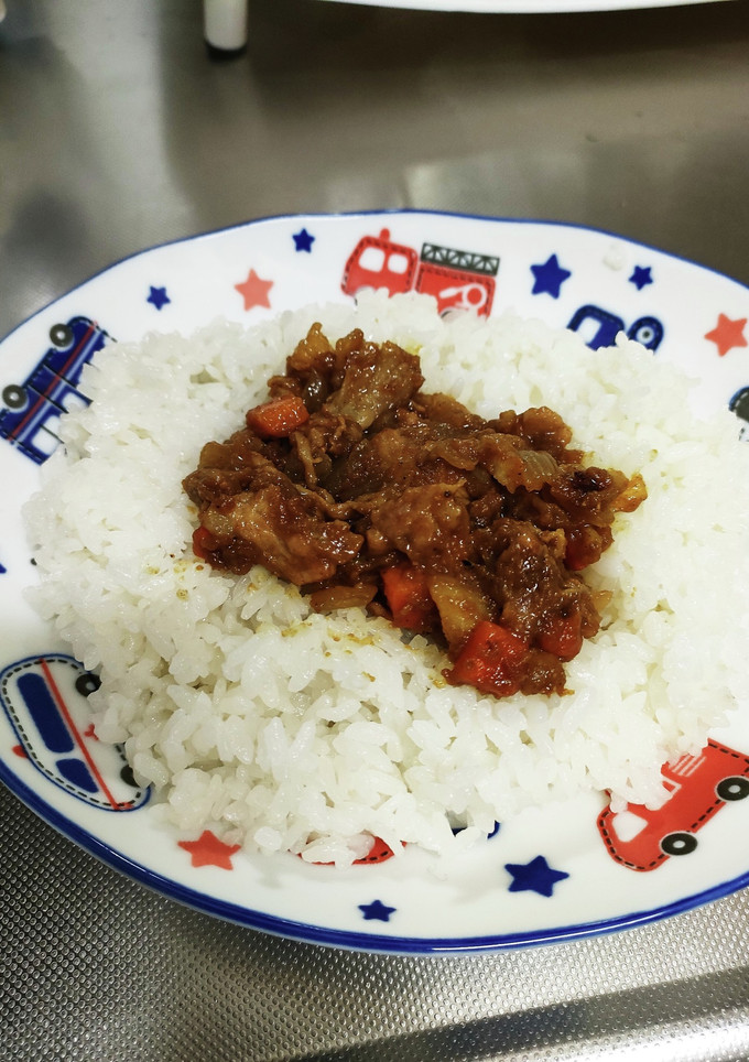 簡単キーマカレー風-レシピのメイン写真