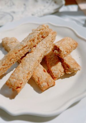 米粉とオートミールのビスケット-レシピのメイン写真