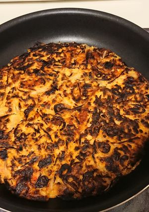 野菜とチーズの米粉キムチチヂミ-レシピのメイン写真