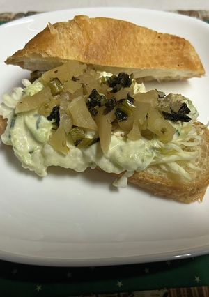 すぐき漬けポテトバゲットサンド-レシピのメイン写真