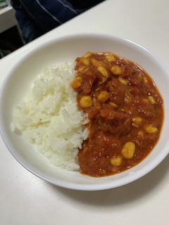 包丁使わない超時短トマトカレー-レシピのメイン写真