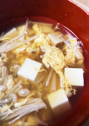 えのきと豆腐の中華風スープ-レシピのメイン写真