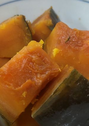 簡単美味・南瓜の根昆布だし炊き-レシピのメイン写真