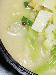 春キャベツのお味噌汁-レシピのメイン写真