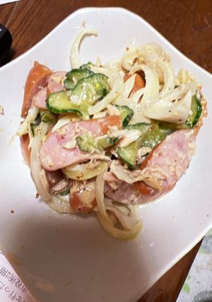 ウインナーのマスタードサラダ-レシピのメイン写真