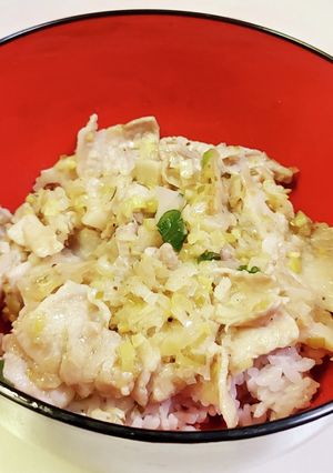 簡単なのに本格派☆豚バラのねぎ塩丼-レシピのメイン写真