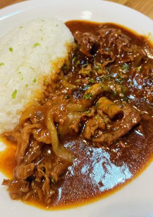 簡単！無水絶品のビーフストロガノフ♪♪-レシピのメイン写真