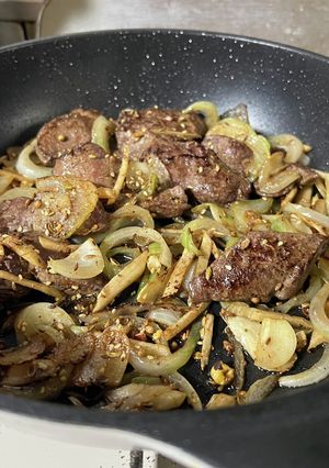 レバーのにんにく生姜炒め-レシピのメイン写真